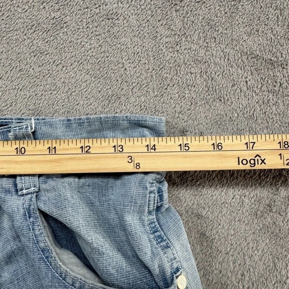 Kno Betta Jeans Mens Measured 29x24  Y2K Baggy Hip Hop‎ Rap Blue